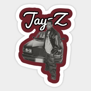 Retro Jay-Z Sticker